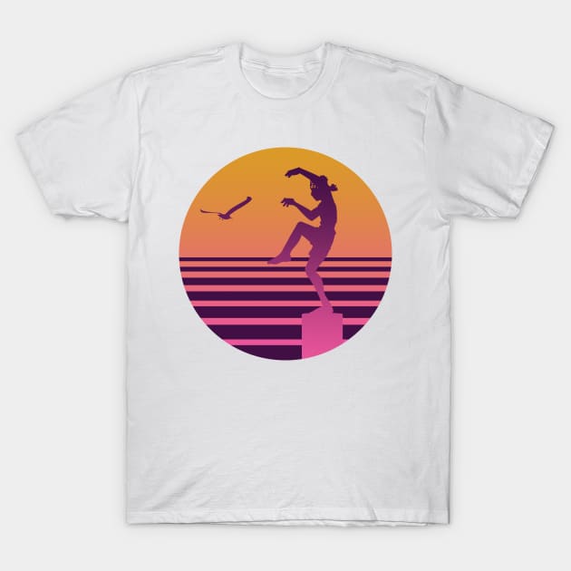 Karate Kid classic vintage colors T-Shirt by Chill Studio